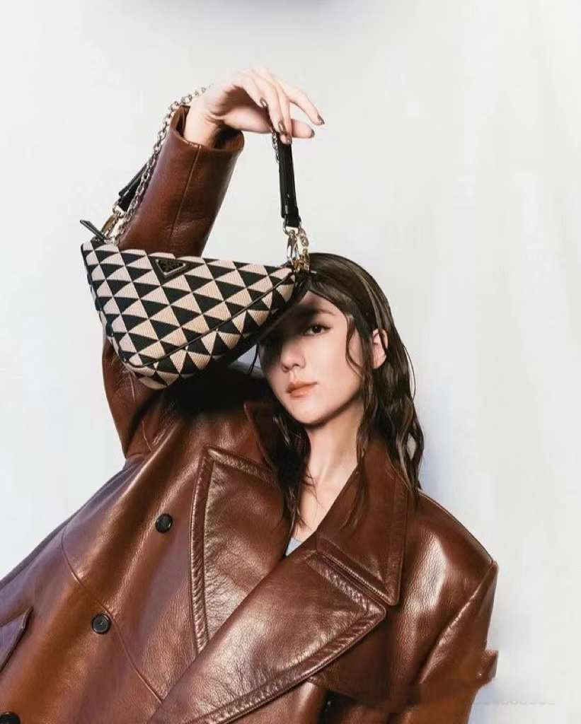 PRADA SYMBOLE 三角型雙子包 MINI