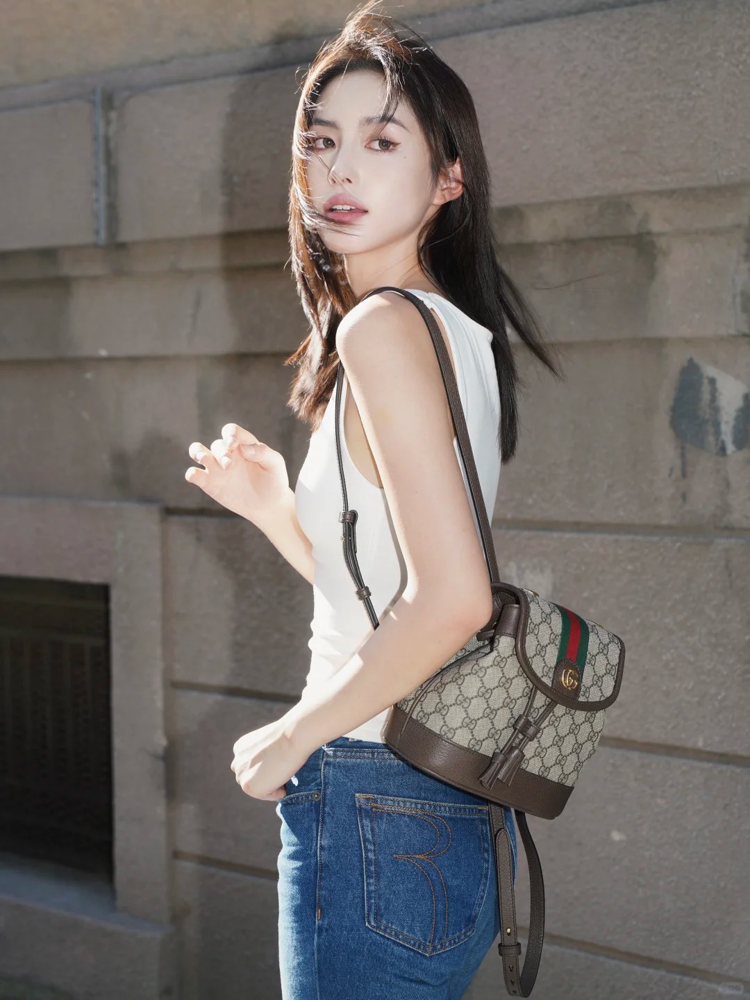 GUCCI Ophidia mini背包 雙肩包