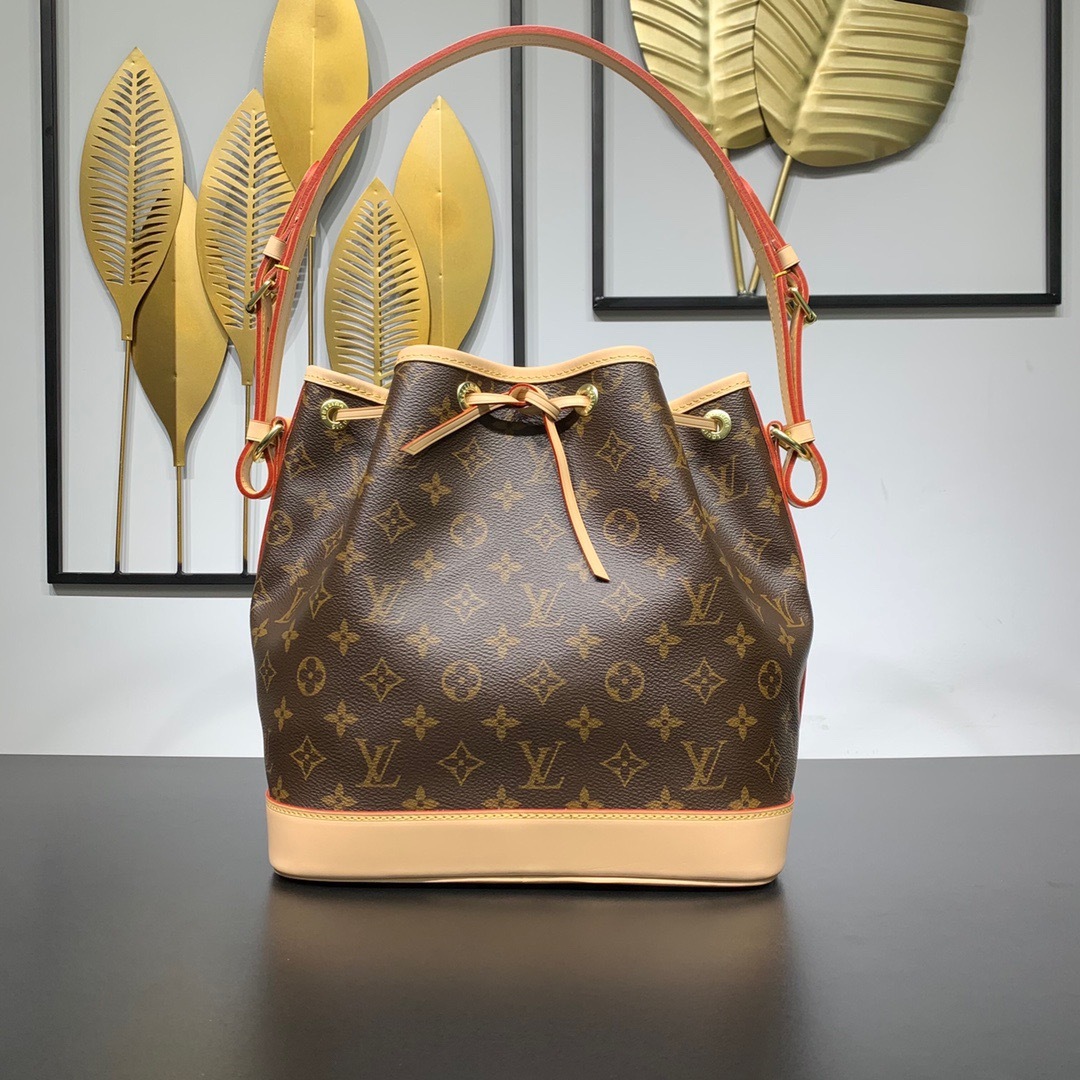 LV PETIT NOE 老花水桶包 中號 M40818