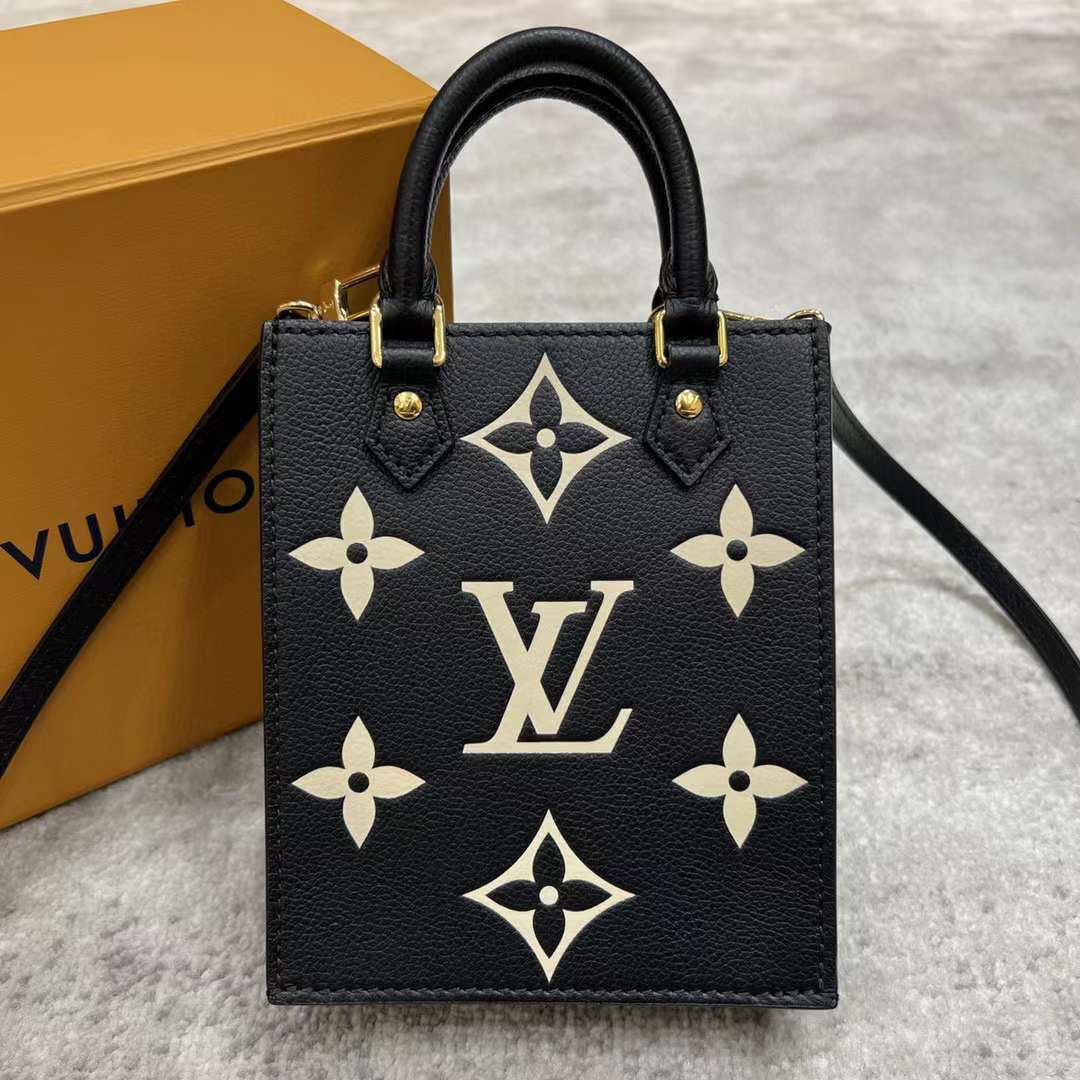 LV PETIT SAC PLAT MINI TOTE 黑色琴譜包