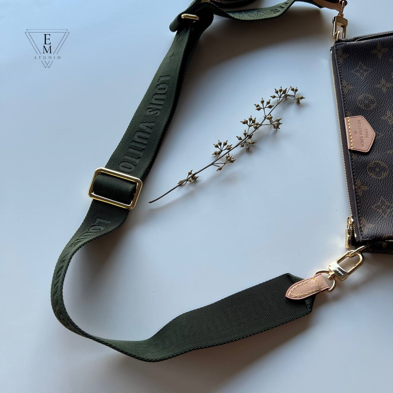 LV MULTI POCHETTE 老花五合一麻將包 (兩色) 最新芯片版本 M44813/44840
