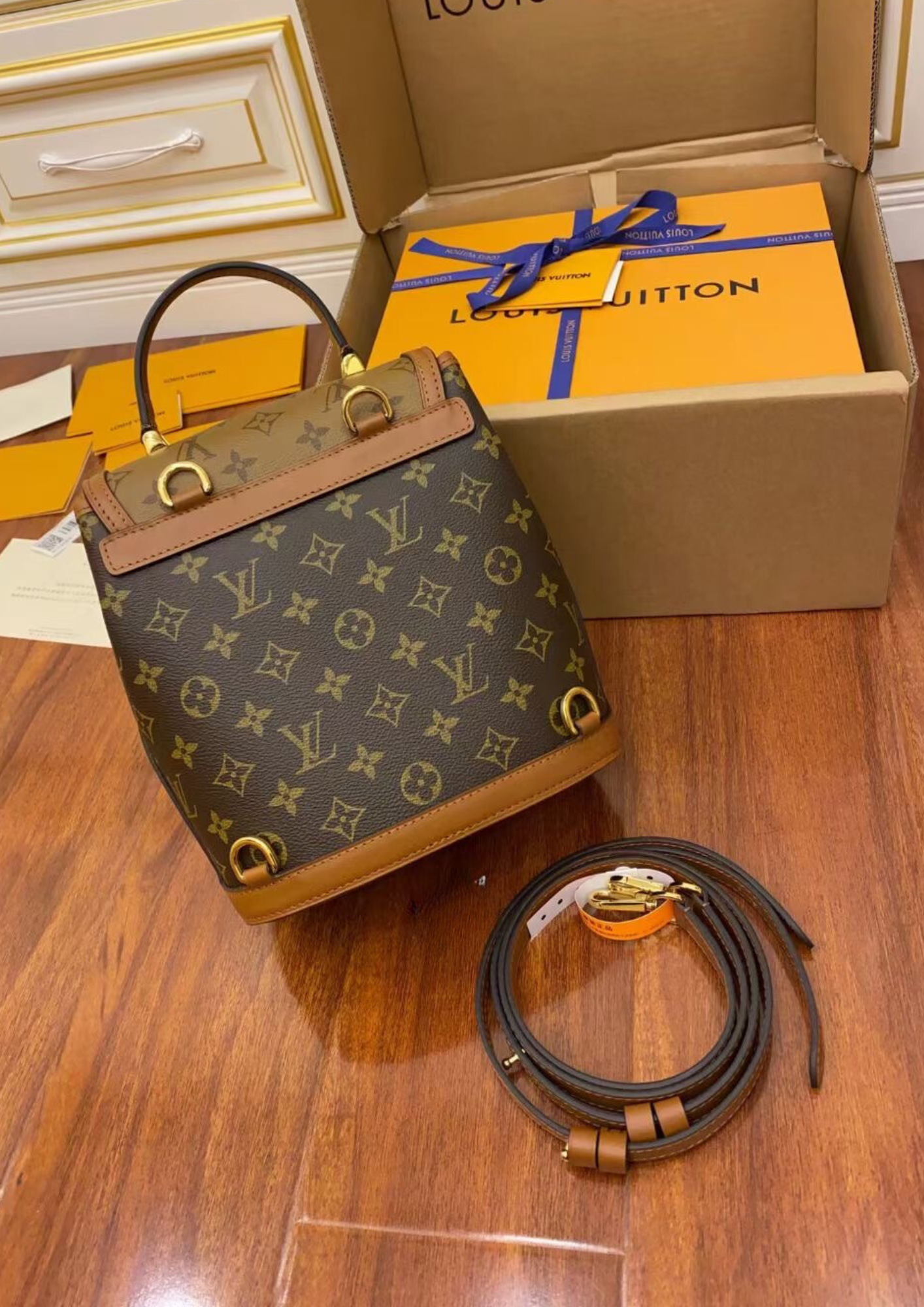 LV DAUPHINE BACKPACK PM 雙肩後背包