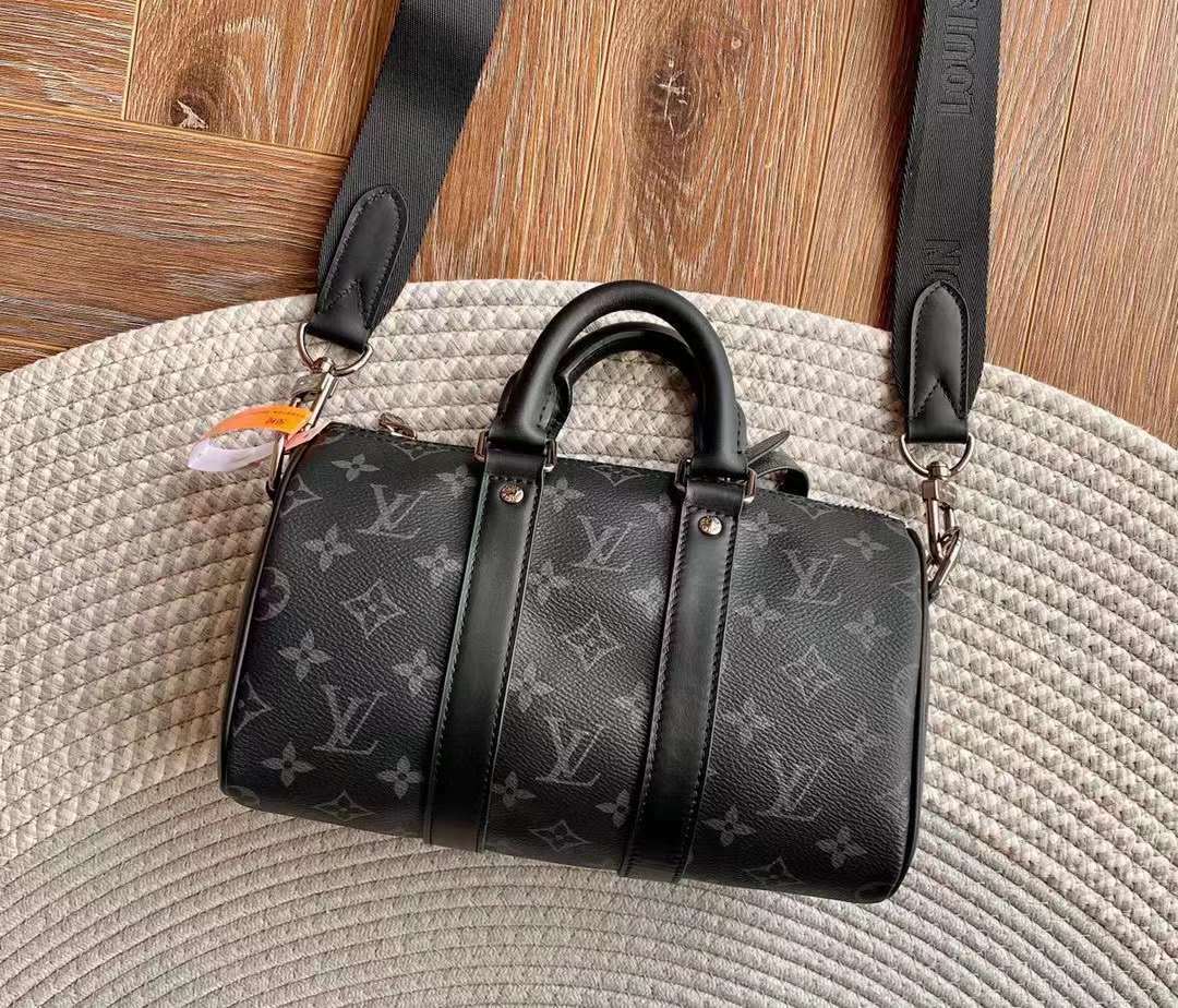 LV KEEPALL BANDOULIÈRE 25 老花波士頓包