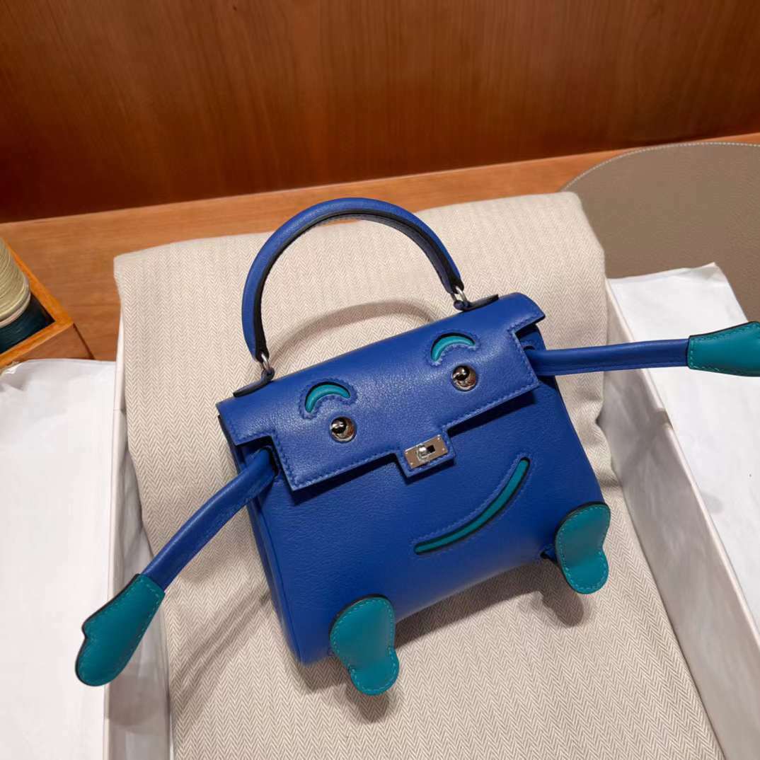 HERMES KELLY DOLL 71皇家藍