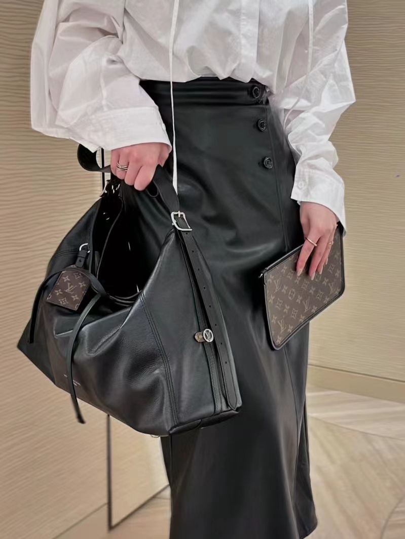 LV CARRY ALL DARK MM 大號 手袋 M25143 明星同款