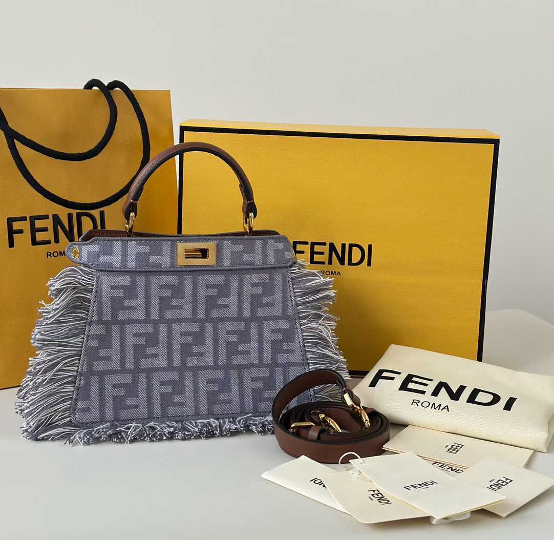 FENDI peekaboo petite 牛仔系列
