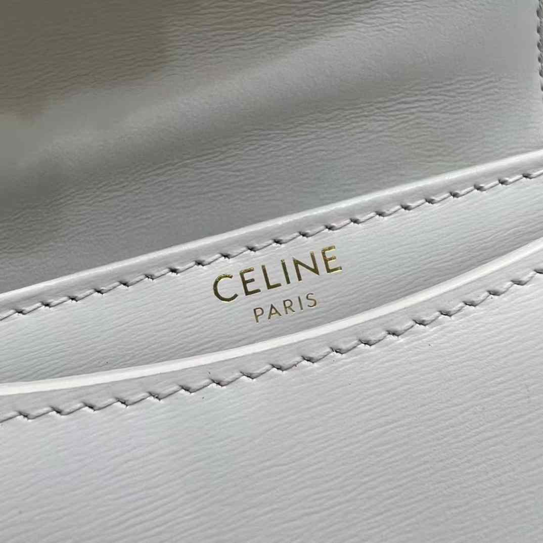 CELINE BESACE TRIOMPHE MINI 亮面小牛皮手袋 (兩色)