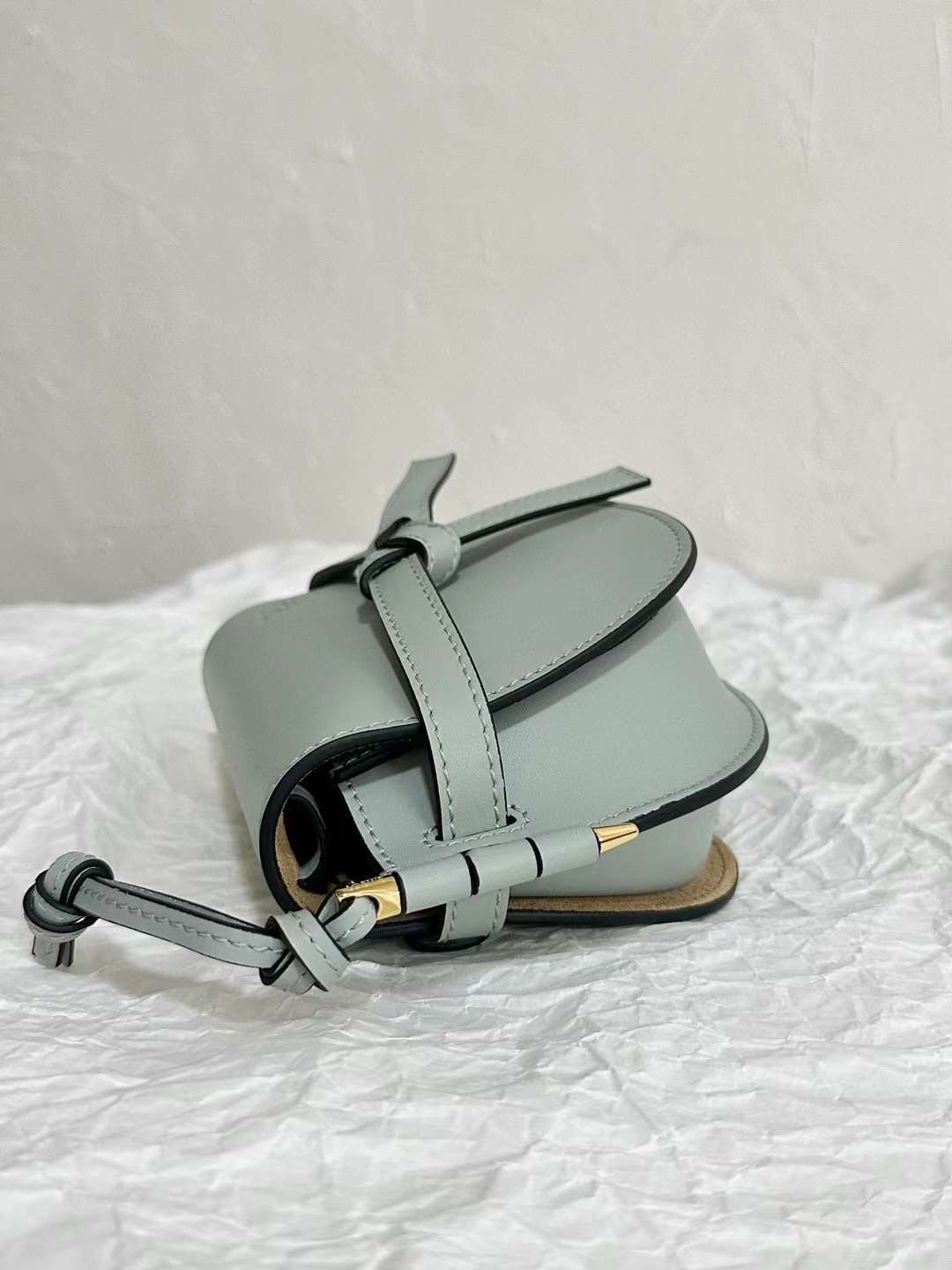 LOEWE 寬肩帶 MINI GATE馬鞍包 (七色)