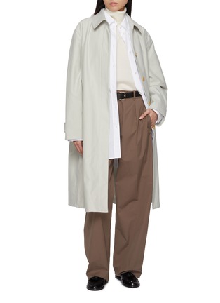 Pluma Cotton Cashmere Coat