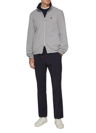 Reversible Water Resistant Windbreaker Jacket