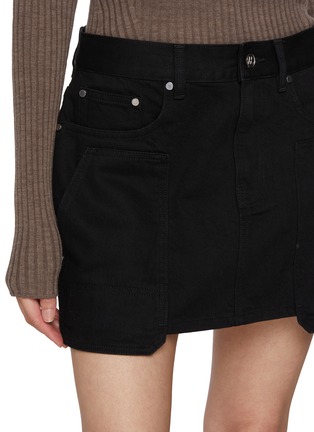 Carpenter Cotton Mini Skirt