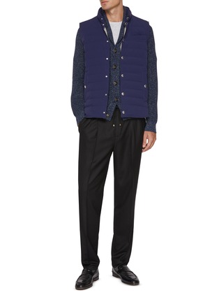 Press Stud Padded Vest