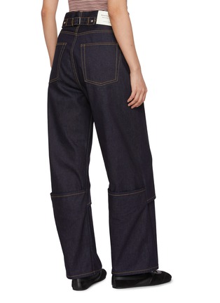 Straight Flip Hem Selvedge Denim Pants