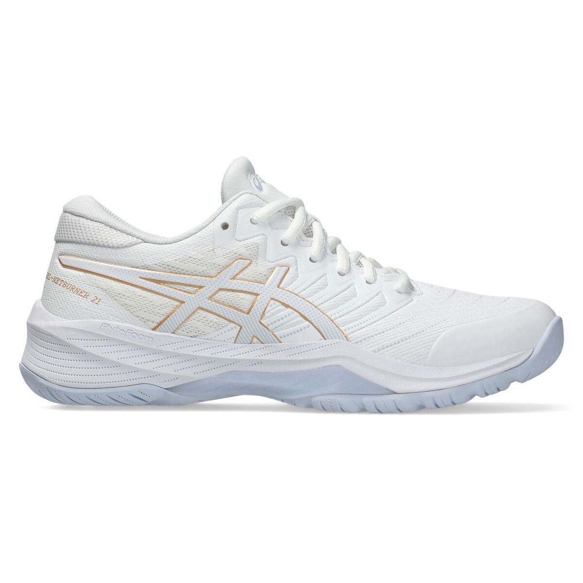 Asics GEL Netburner 21 D Wide Fit BIO Womens Netball Shoes