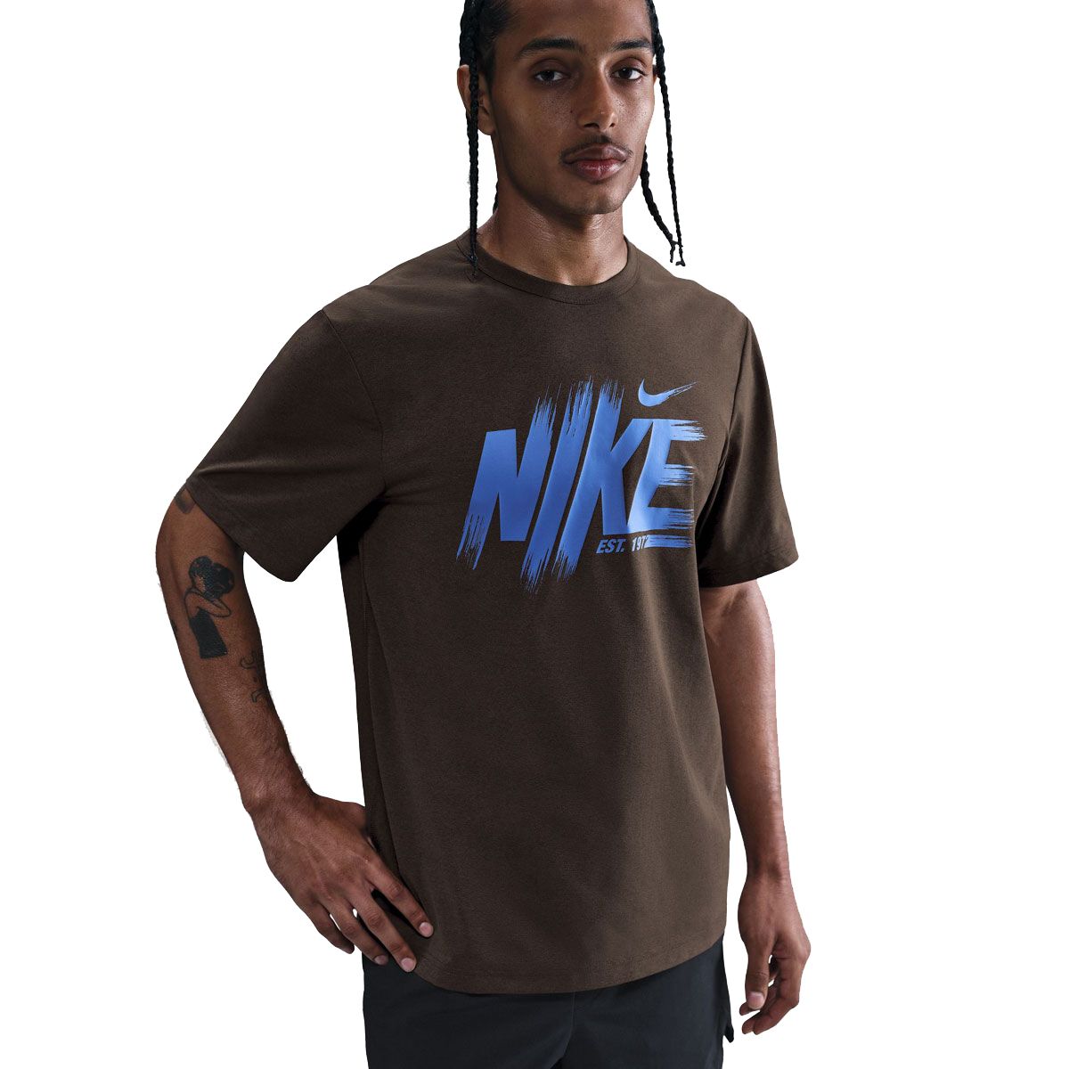 Nike Mens Hyverse Dri-FIT UV Versatile Graphic Training Tee