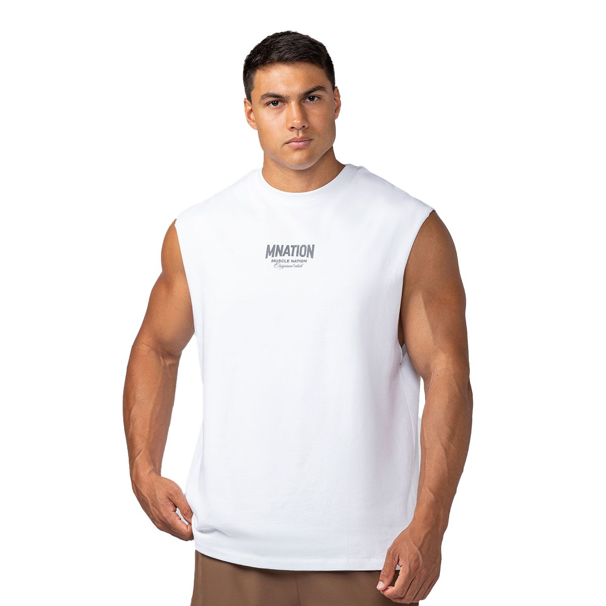 Muscle Nation Mens Heritage Muscle Tank