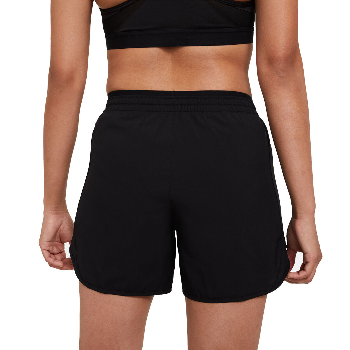 Nike Womens Tempo Luxe Running Shorts Black XS