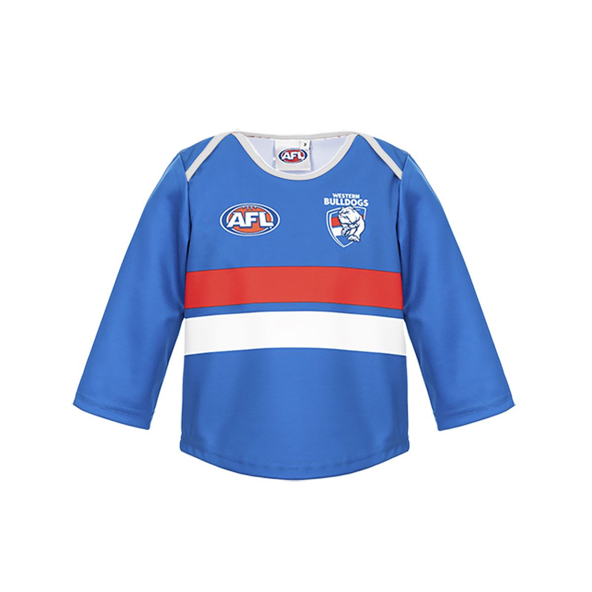 Western Bulldogs Infants Long Sleeve Replica Guernsey