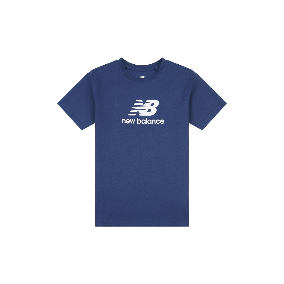 New Balance Junior Jersey Stacked Logo Tee
