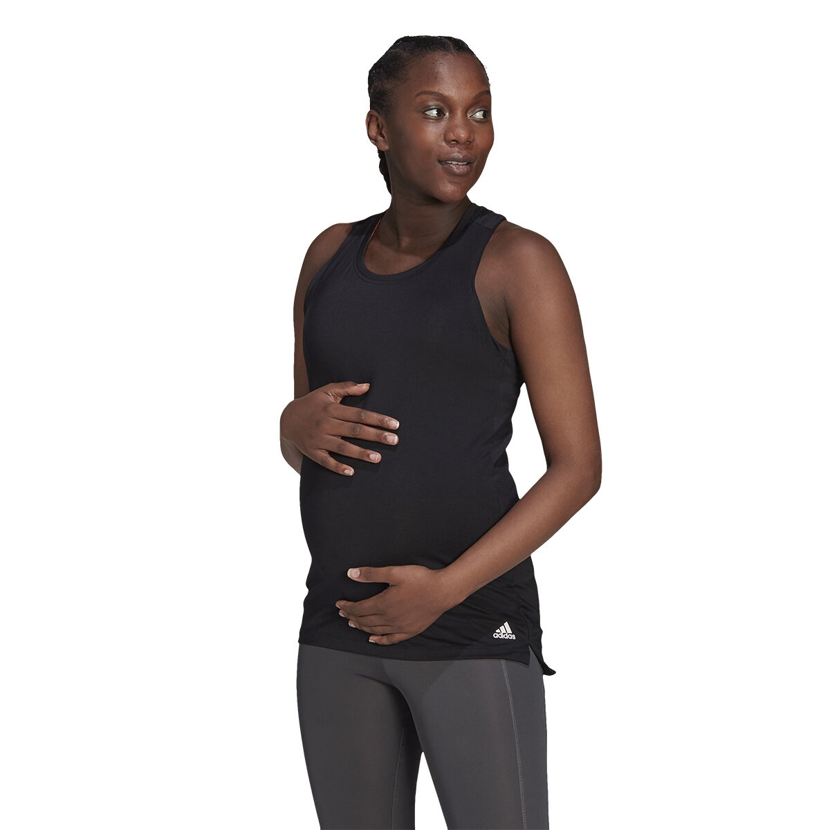 adidas Womens Designed 2 Move Maternity Tee