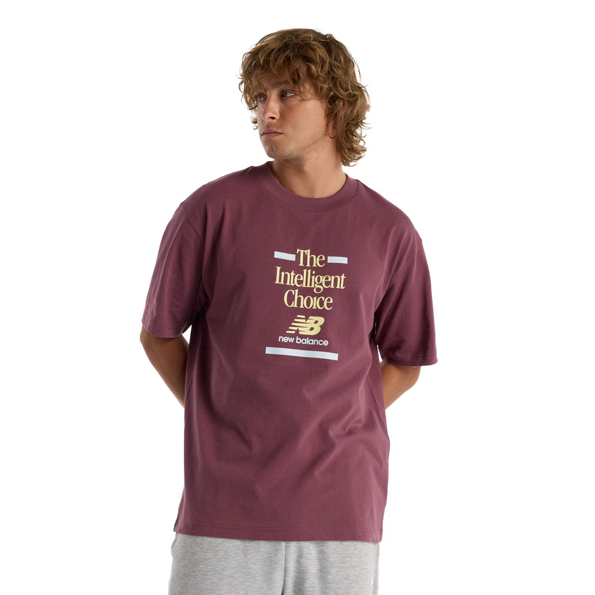 New Balance Mens Athletics Relaxed Choice Tee