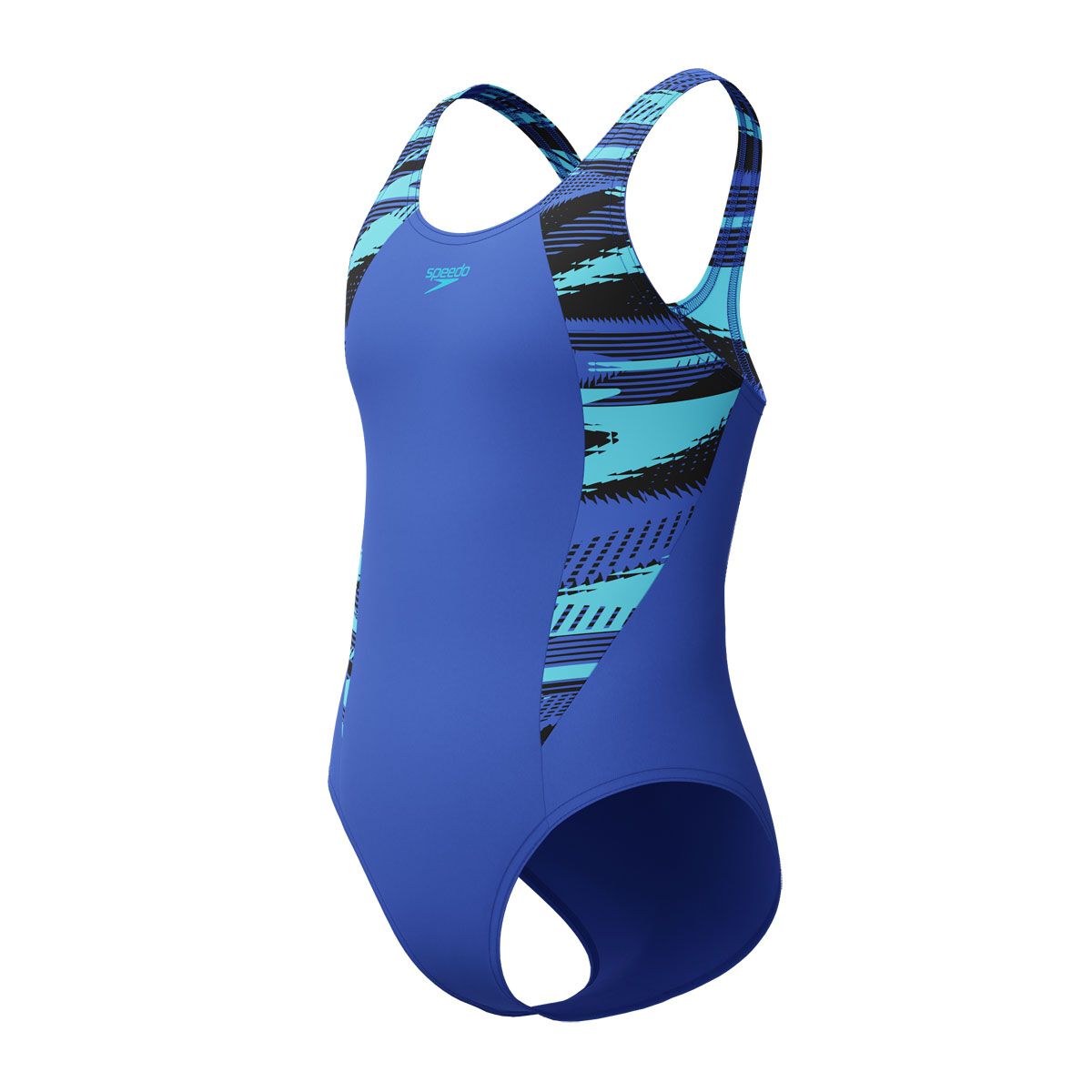 Speedo Girls Hyperboom Splice Muscleback One Piece Swimsuit