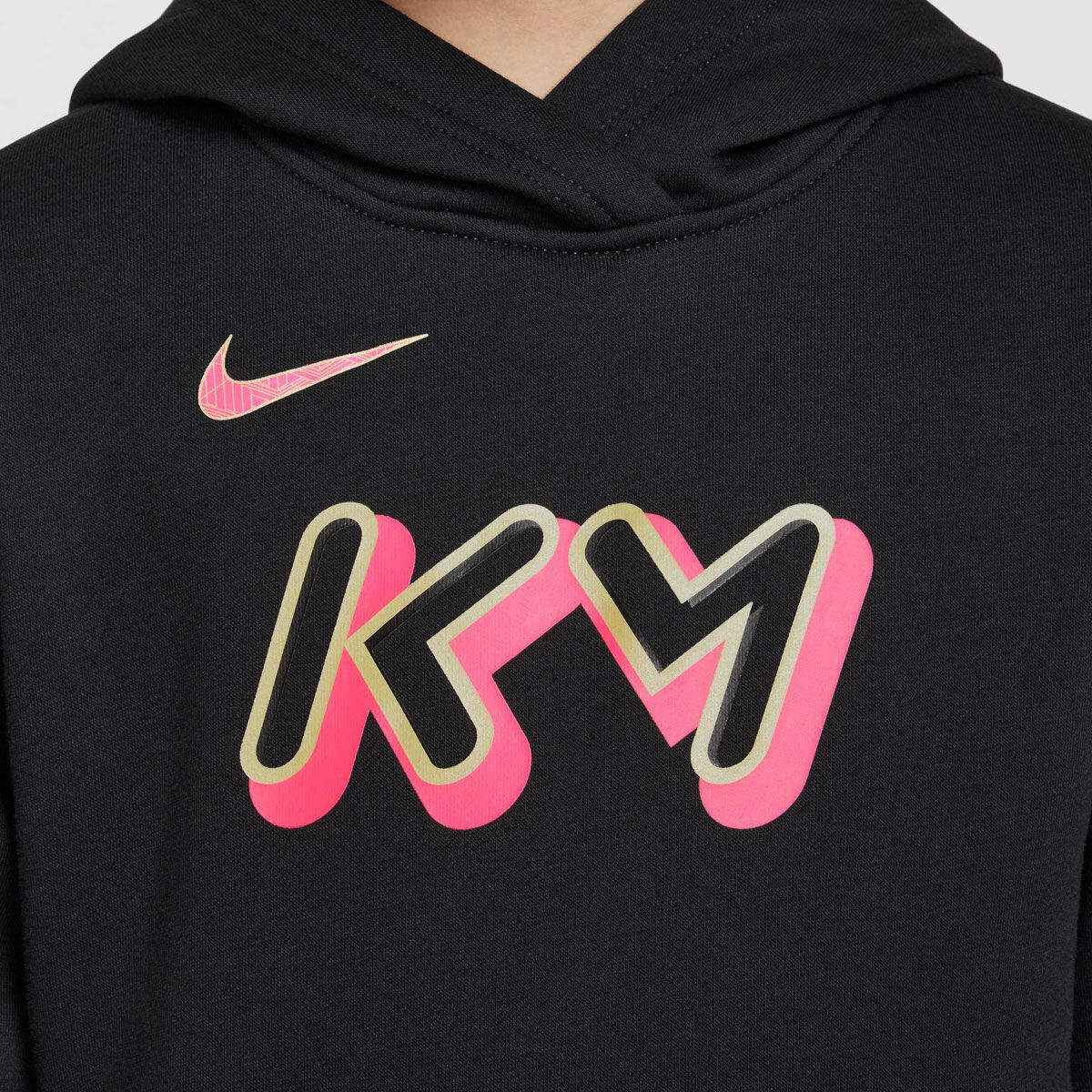 Nike Junior Kylian Mbappe Club Fleece Football Pullover Hoodie