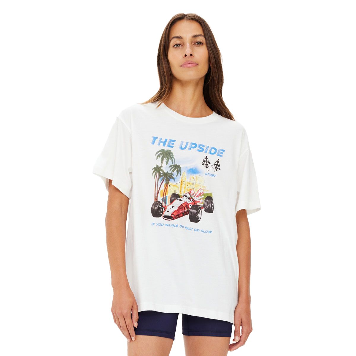 The Upside Womens Raceway Sammi Tee