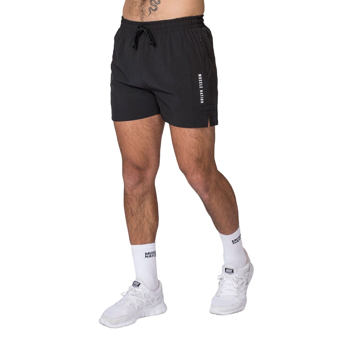 Muscle Nation Mens Streamline 3 Inch Training Shorts