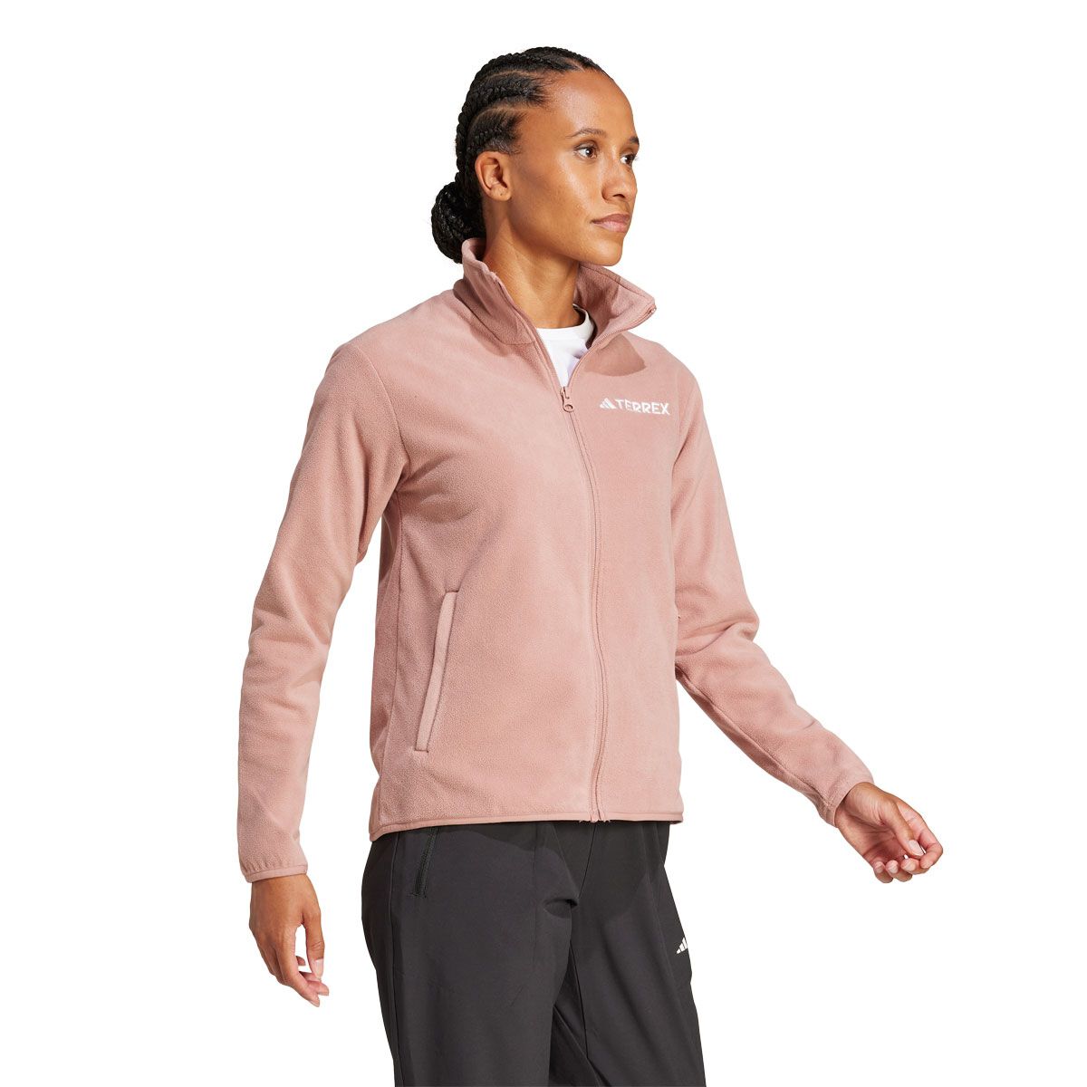 Adidas Terrex Womens Multi Essentials Full Zip Fleece Jacket