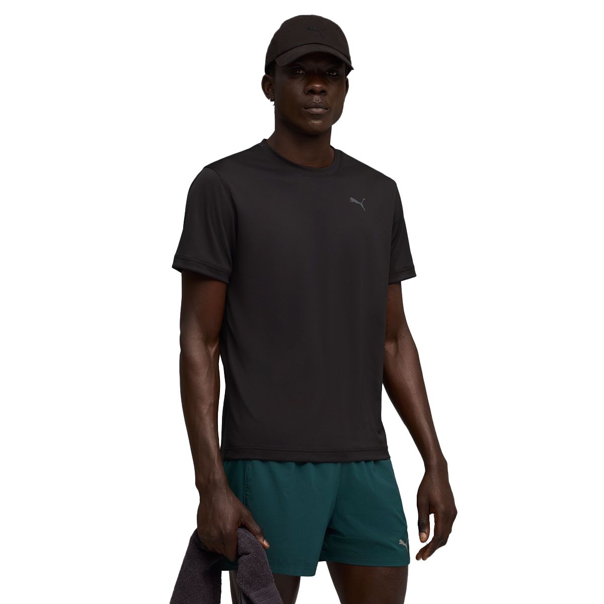 PUMA Mens Running Faster Graphic Tee