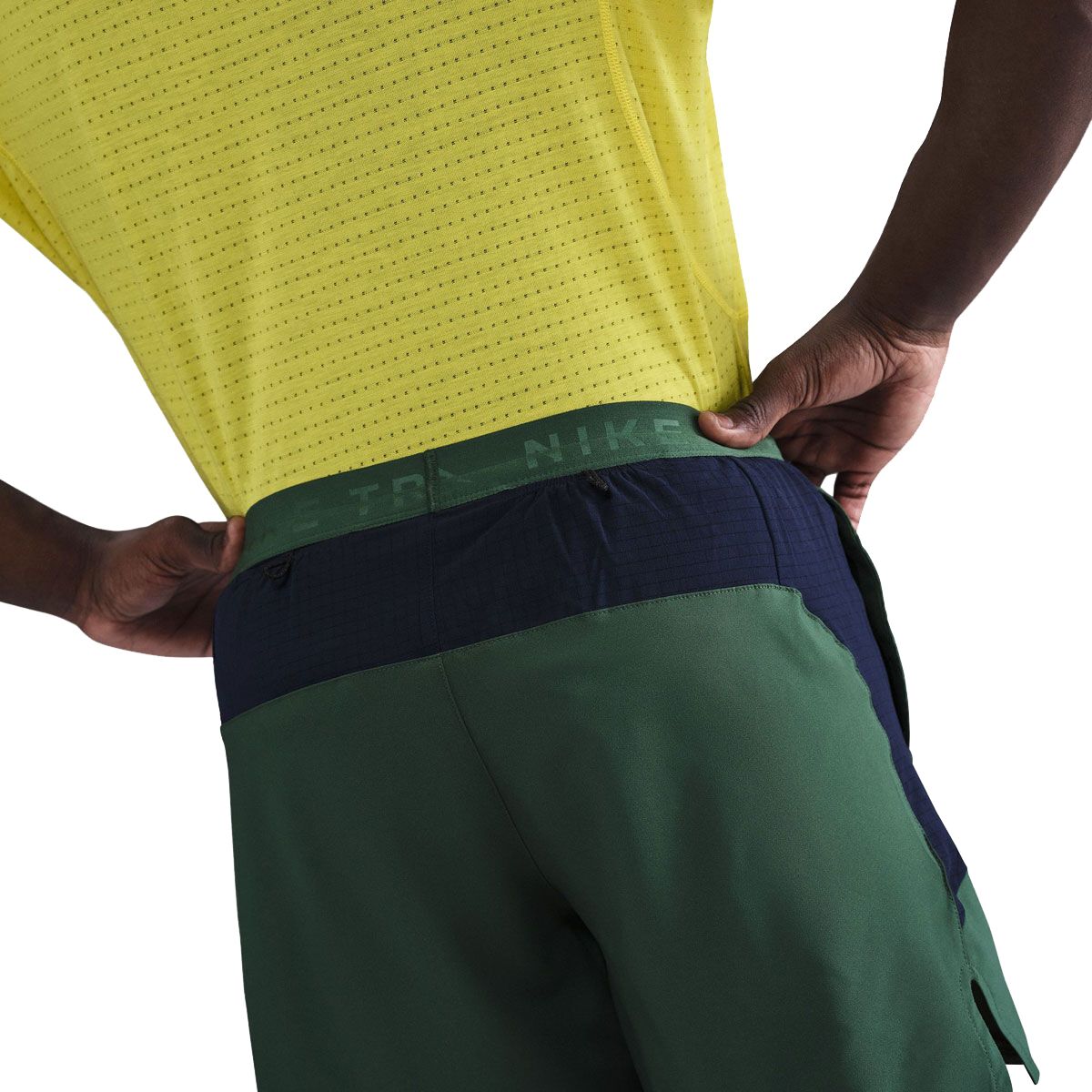 Nike Mens Trial Dri-FIT 6 Inch Brief-Lined Running Shorts