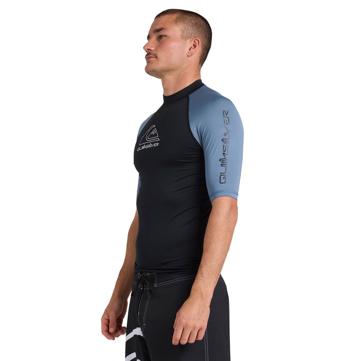 Quiksilver Mens On Tour Short Sleeve Rash Top