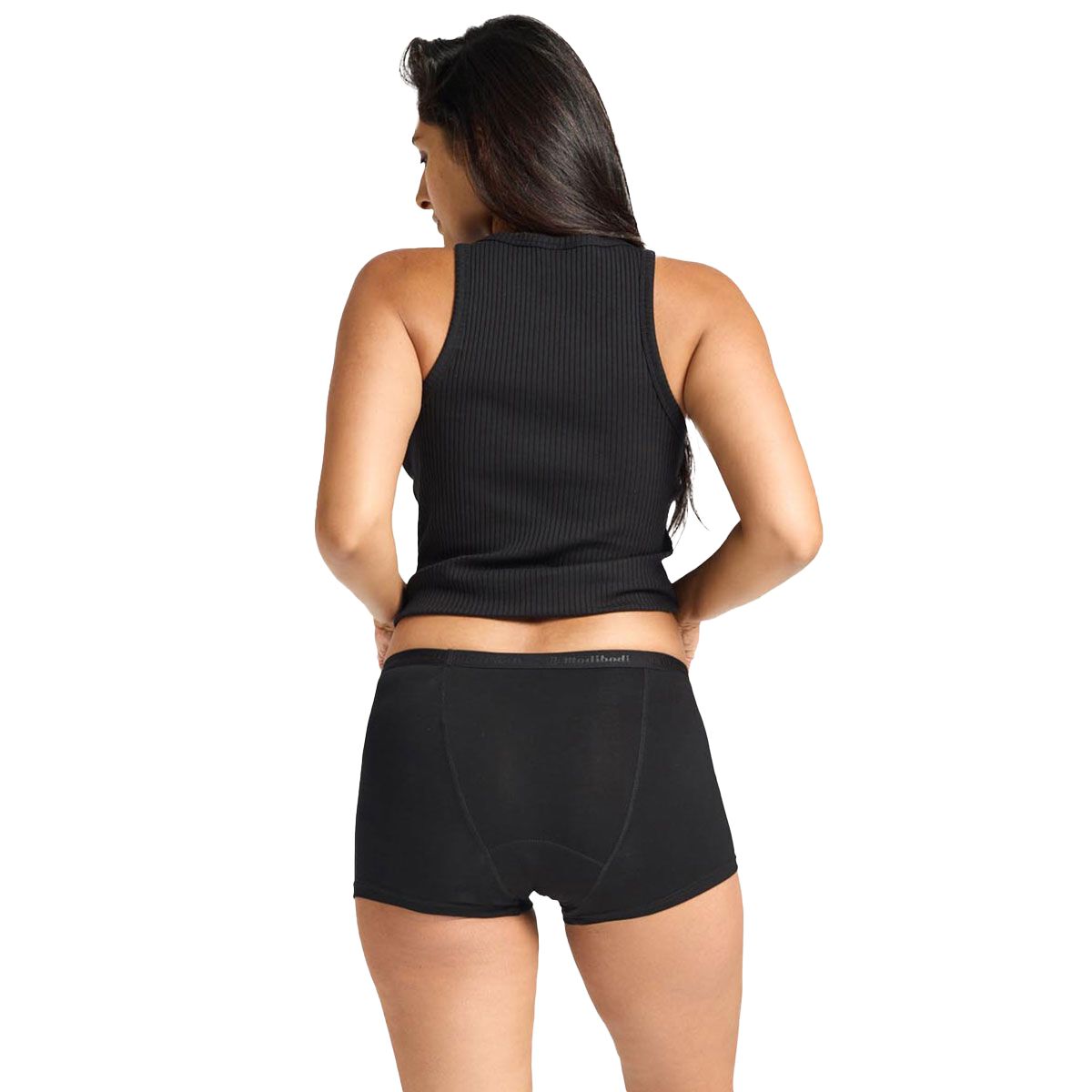 MODIBODI Womens Classic Boyshort Moderate Period Protection Underwear