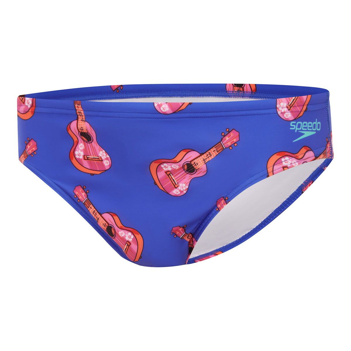 Speedo Mens Uke Lei Lei Escape Swim Briefs