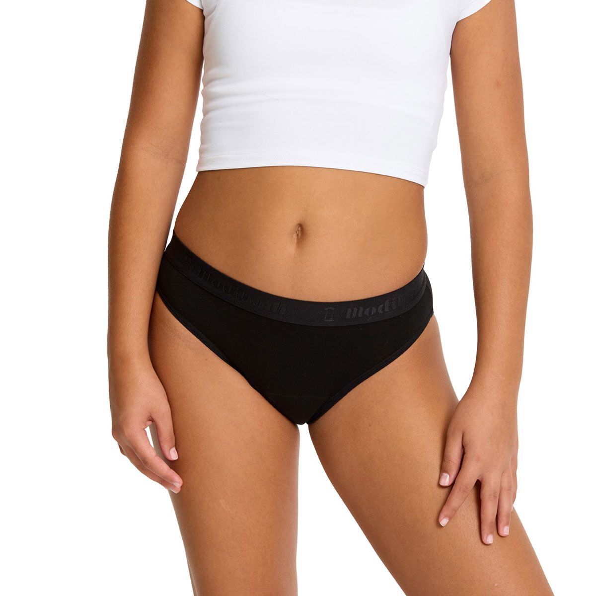 ModiBodi Teen Girls Moderate-Heavy Period Hipster Bikini