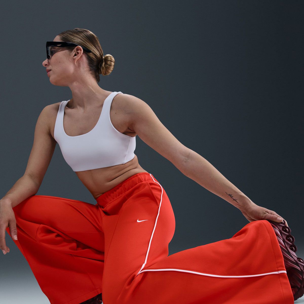 Nike Womens Sportswear Wide Leg Track Pants