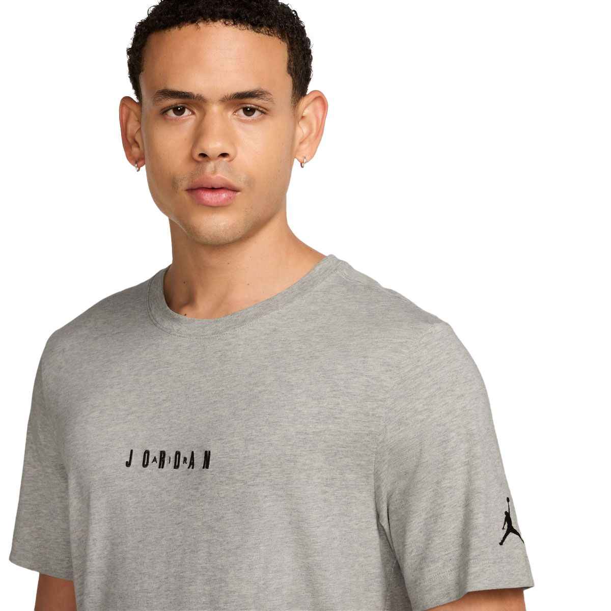 Jordan Air Mens Jumpman Embroidered Tee