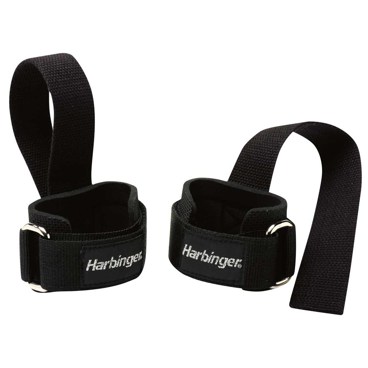 Harbinger Big Grip Pro Lifting Straps Black