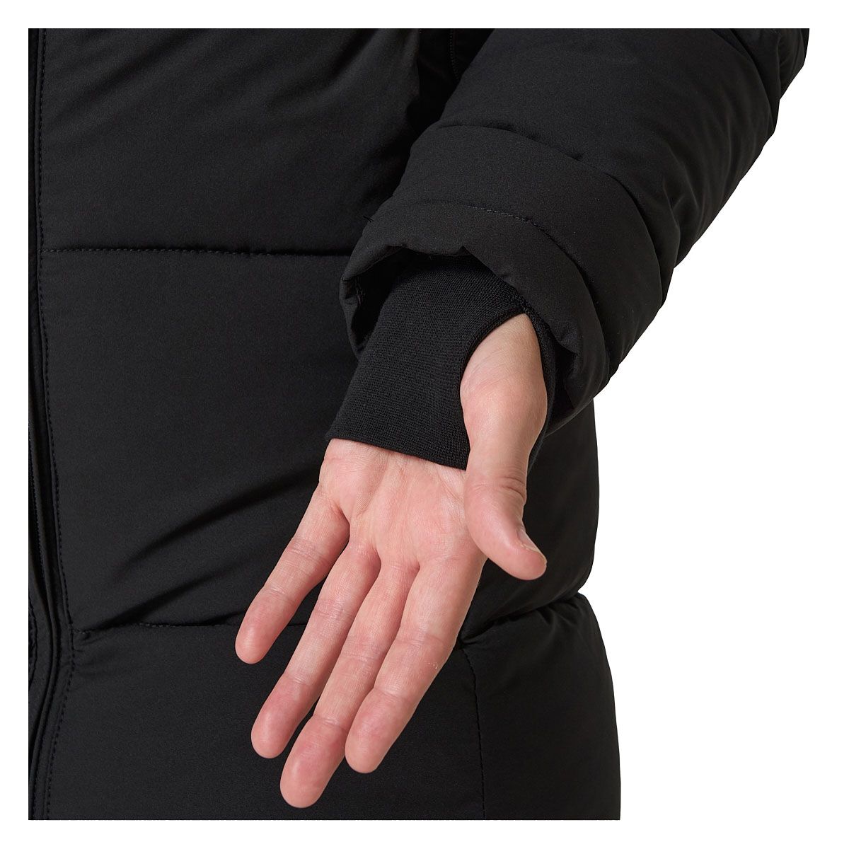 Ell/Voo Womens Leila Long Puffer Jacket