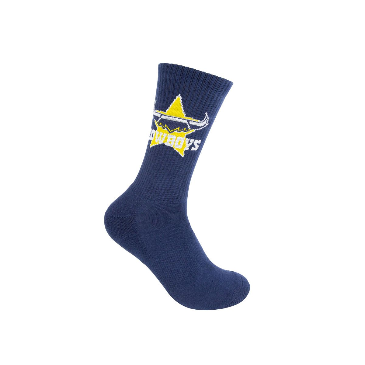 North Queensland Cowboys Sneaker Socks 2 Pack