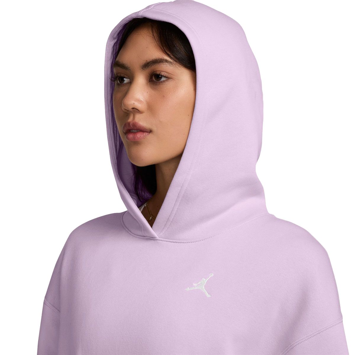 Jordan Womens Brooklyn Fleece Midweight Pullover Hoodie
