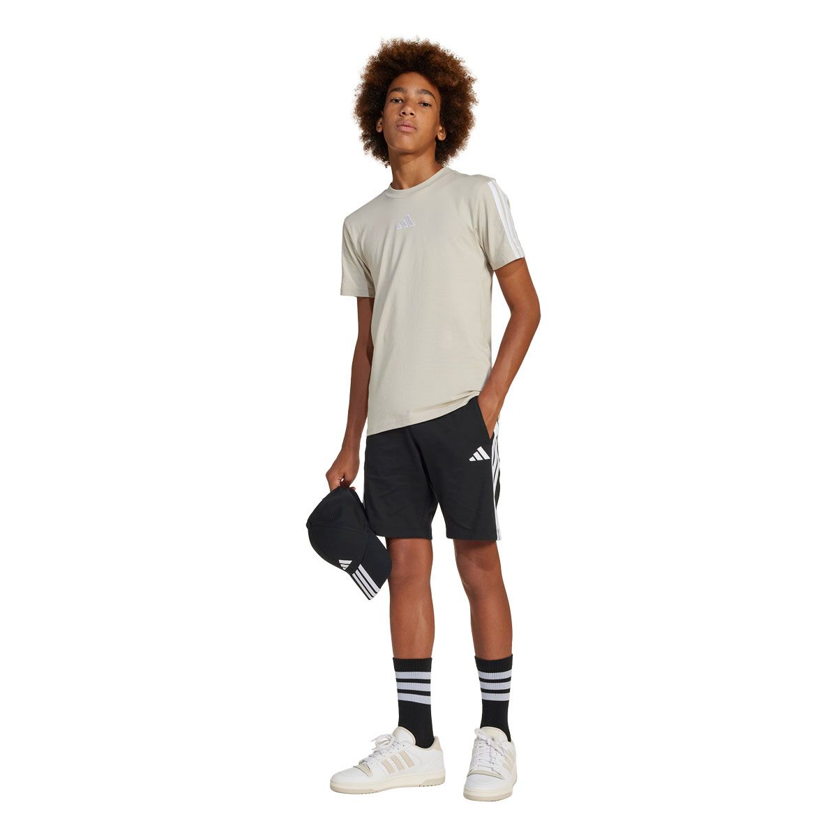 adidas Junior Essentials 3-Stripes Shorts