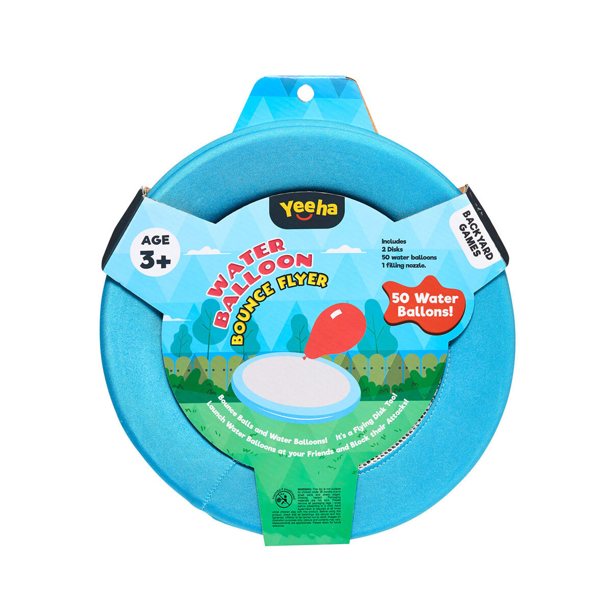 Yeeha Water Balloon Bounce Flyer