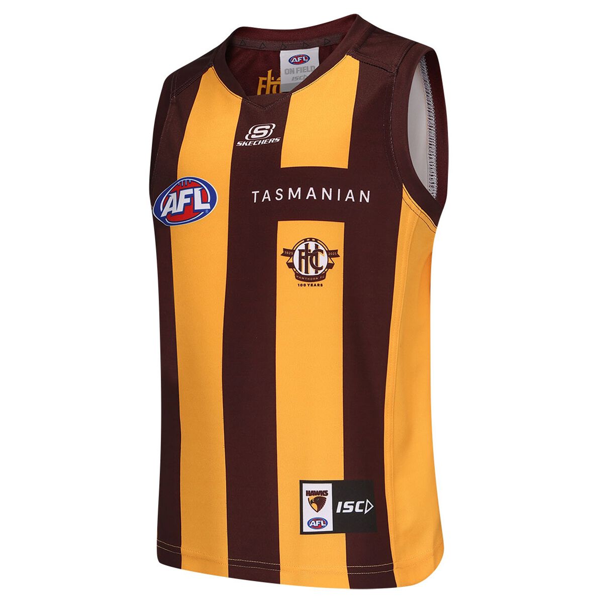 Hawthorn Hawks Kids 2025 Mens 100 Year Home Guernsey