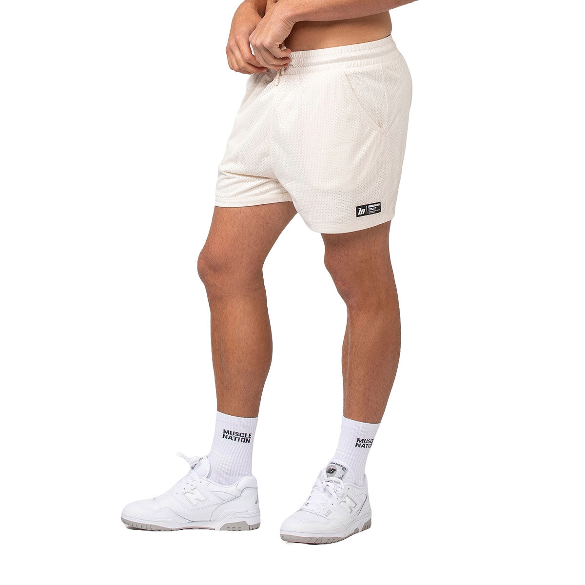 Muscle Nation Mens Lay Up 3.5 inch Basketball Shorts