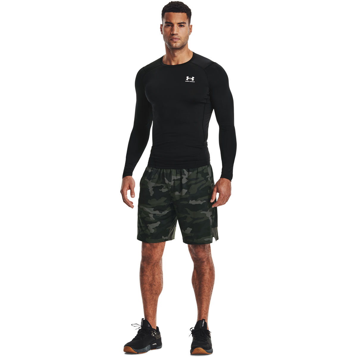 Under Armour Mens HeatGear Armour Long Sleeve Compression Top