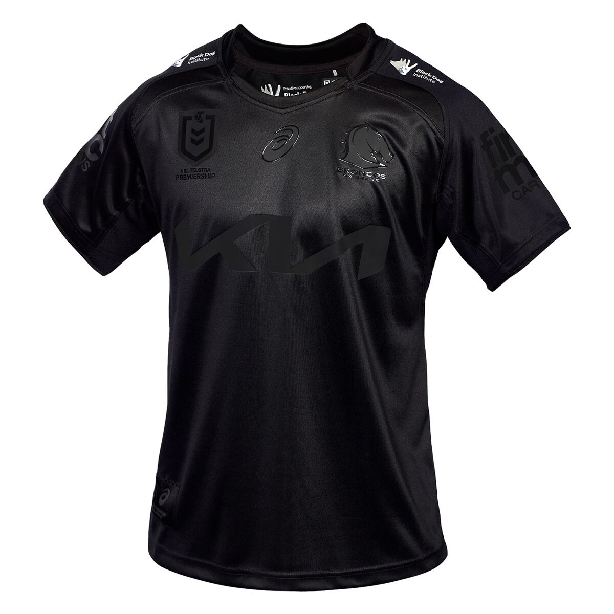Brisbane Broncos 2025 Mens Black Jersey