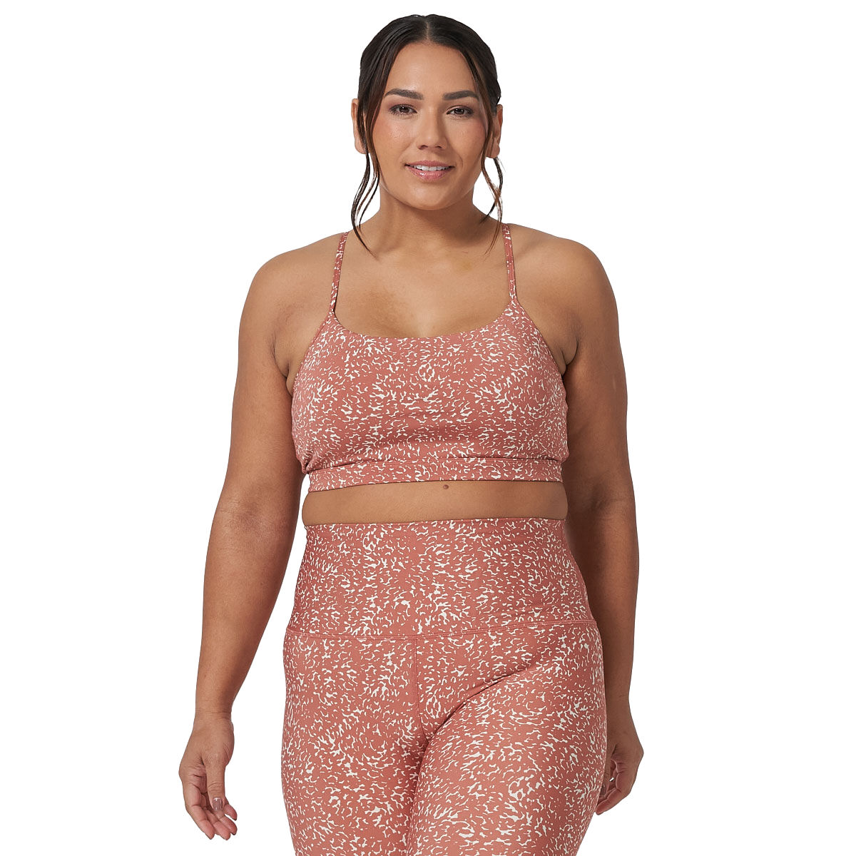 Ell/Voo Womens Kyrie Crop Sports Bra