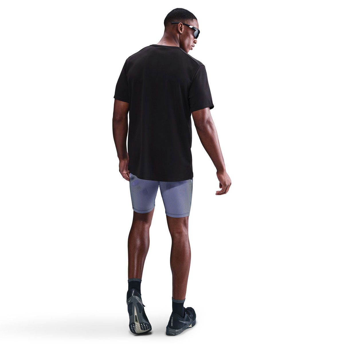 Nike Mens Miler Dri-FIT UV Run Energy Running Tee